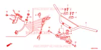 GUIDON pour Honda CRF 125 F de 2019