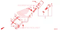 SILENCIEUX D'ECHAPPEMENT (CRF125F/FB'19) pour Honda CRF 125 F de 2019