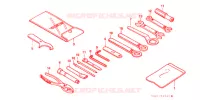 OUTIL pour Honda CB X4 1300 de 1999