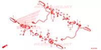 CLIGNOTANT pour Honda CB 1000 R ABS de 2019