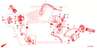 LEVIER DE GUIDON   CABLE   COMMODO pour Honda CB 1000 R ABS de 2019