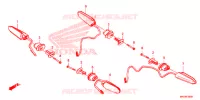 CLIGNOTANT pour Honda AFRICA TWIN 1000 de 2019