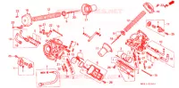 CARBURATEUR (PIECES CONSTITUTIVES) pour Honda PACIFIC COAST 800 TYPE 2 de 1994