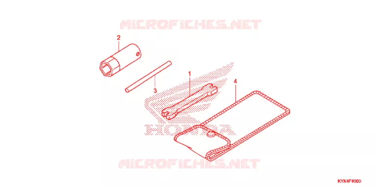 OUTIL Honda MOTO 110 CRF 2019  CRF110FK
