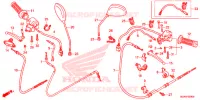 LEVIER DE GUIDON   CABLE   COMMODO pour Honda RUCKUS 50 de 2019