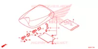 SELLE pour Honda RUCKUS 50 de 2019