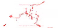 PEDALE pour Honda VRX 400 ROADSTAR BLACK SPECIAL de 1996
