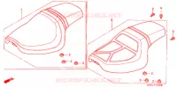 SELLE pour Honda V TWIN MAGNA 250 de 2004