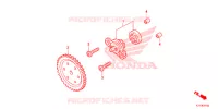 POMPE A HUILE pour Honda SH 150 ABS D STANDARD de 2019