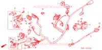 FAISCEAU DES FILS (CH125H/N/P/R) pour Honda CH 125 SPACY de 1992
