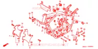 CADRE pour Honda SHADOW 750 With speed warning light de 1999