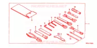 OUTIL pour Honda SHADOW 750 With speed warning light de 1999