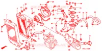 RADIATEUR pour Honda SHADOW 750 With speed warning light de 1999