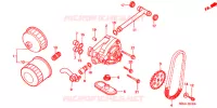 POMPE A HUILE pour Honda SHADOW 750 de 2001