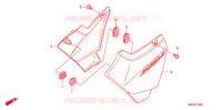 COUVERCLES LATERAUX pour Honda CB 400 SUPER FOUR TWO TONE de 2006