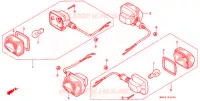 CLIGNOTANT pour Honda CB 750 Driving School de 2005