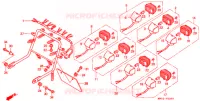 FEUX ARRIERE pour Honda CB 750 Driving School de 2005
