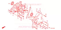 COUVERCLE GAUCHE pour Honda CB 750 BLUE de 2007