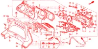 COMPTEUR pour Honda CBR 1000 DUAL CBS de 1993
