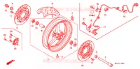 ROUE AVANT pour Honda CBR 1000 RR REPSOL de 2009