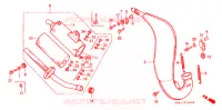 ECHAPPEMENT (CR125RL/M/N/P/R/S) pour Honda CR 125 R de 1990
