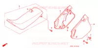 SELLE   CARENAGE (CR125RP/R/S/T/V) pour Honda CR 125 R de 1996
