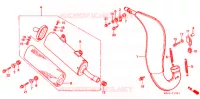 ECHAPPEMENT (CR125RT/V) pour Honda CR 125 R de 1997