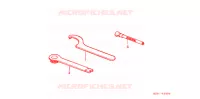 OUTIL pour Honda CR 250 R de 1991