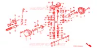 SOUPAPE D'ECHAPPEMENT (1) pour Honda CR 250 R de 1991