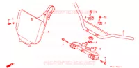 GUIDON   TE DE FOURCHE (2) pour Honda CR 250 R de 1996