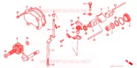 SOUPAPE D'ECHAPPEMENT pour Honda CR 250 R de 1997