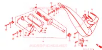 ECHAPPEMENT pour Honda CR 250 R de 1999