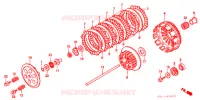 EMBRAYAGE pour Honda CR 250 R de 1999