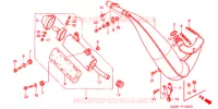 ECHAPPEMENT pour Honda CR 250 R de 2000