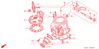 CYLINDRE/CULASSE  pour Honda CR 250 R de 2002