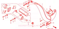 ECHAPPEMENT (CR250R2 4) pour Honda CR 250 R de 2002
