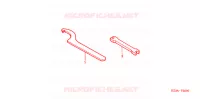 OUTIL pour Honda CR 250 R de 2002