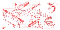 BRAS OSCILLANT pour Honda CR 250 R de 2003