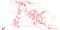 ETRIER DE FREIN AVANT pour Honda CR 250 R de 2003