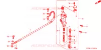 MAITRE CYLINDRE DE FREIN ARRIERE pour Honda CR 250 R de 2003