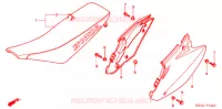 SELLE   CARENAGE pour Honda CR 250 R de 2003