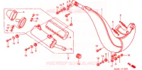 ECHAPPEMENT (CR250R2 4) pour Honda CR 250 R de 2004