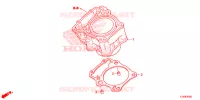 CYLINDRE pour Honda CBR 300 R ABS de 2017