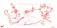 LEVIER DE GUIDON   CABLE   COMMODO pour Honda CBR 300 R ABS de 2017