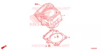 CYLINDRE pour Honda CBR 300 ABS de 2017