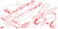 BRAS OSCILLANT pour Honda CBR 300 ABS de 2017
