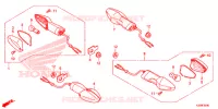 CLIGNOTANT pour Honda CBR 300 ABS de 2017