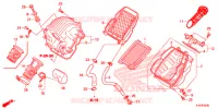 FILTRE A AIR pour Honda CBR 300 R de 2017