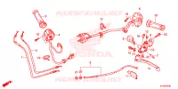 LEVIER DE GUIDON   CABLE   COMMODO pour Honda CBR 300 R de 2017