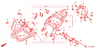 CADRE pour Honda 50 CREA SCOOPY DELUXE de 2009
